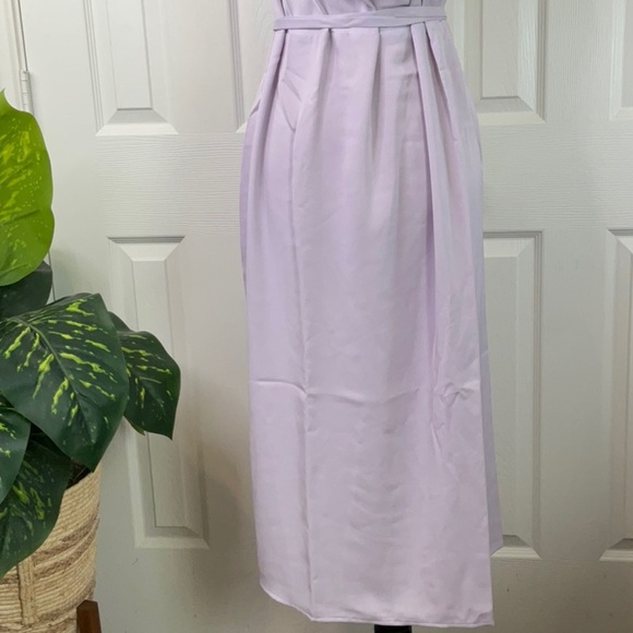 Isabel Maternity Ingrid+ Isabel Lavender Polyester Adjustable Strap Dress Size L - Picture 4 of 10